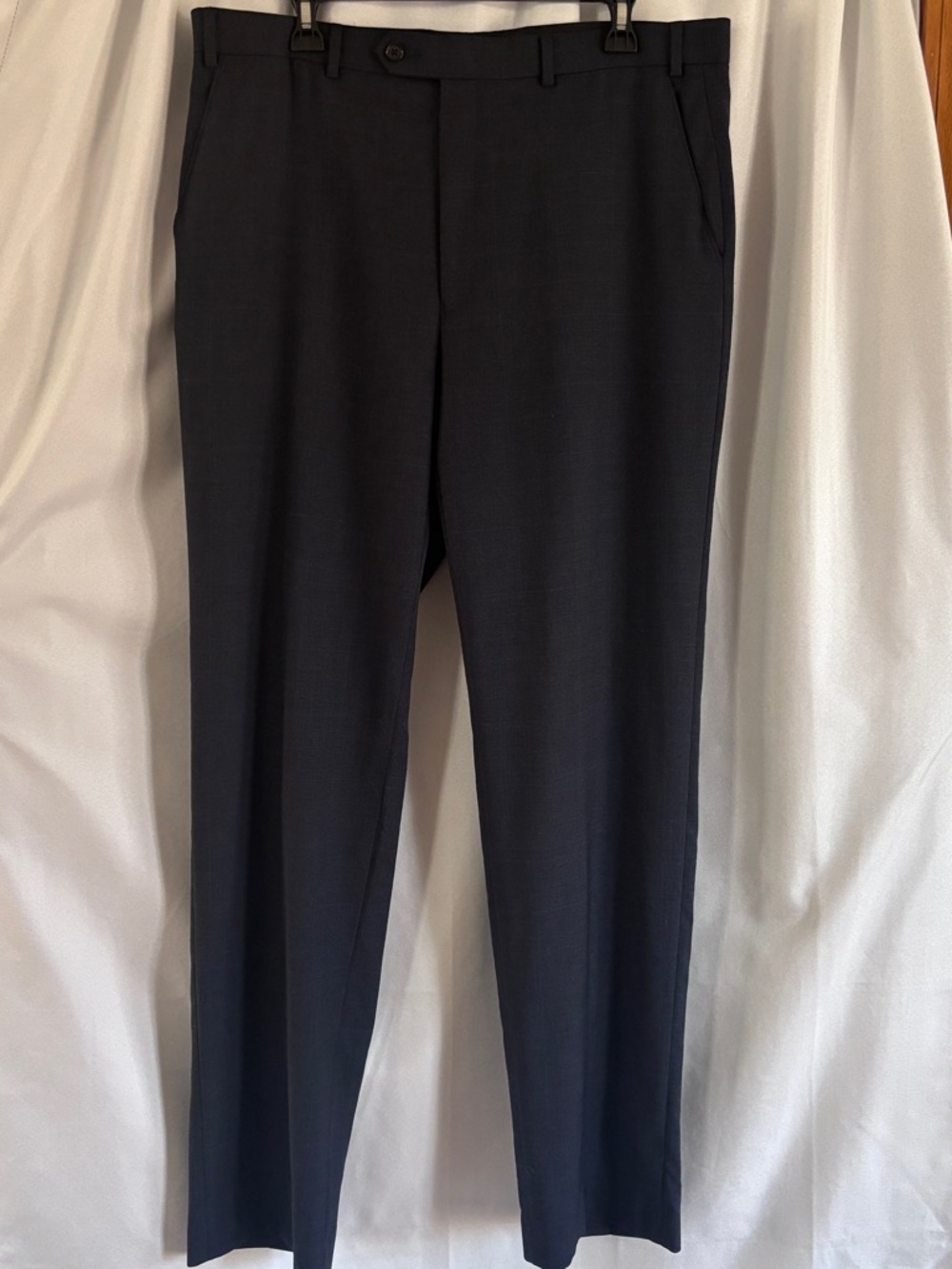 LAUREN Ralph Lauren, Navy 100% Wool Dress Pants ~ Men’s Size 36/34
